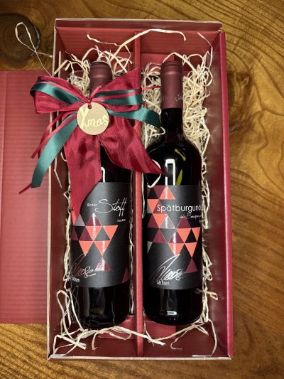 Weinpräsent „Doppelte Genussfreude“