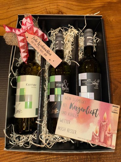 Weinpräsent „Weißwein-Trilogie“